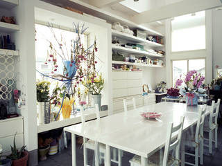 Live/Work, Yamamoto dEsign Studio Yamamoto dEsign Studio Modern Dining Room