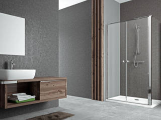 EOS 2 DWD+S Radaway, Radaway Radaway Minimalist style bathroom