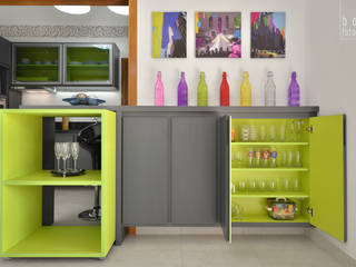 Equilibrio de cores , Bethina Wulff Bethina Wulff Modern kitchen