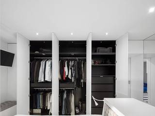 Apartamento Lisboa, Ana Maria Timóteo _ arquitecta Ana Maria Timóteo _ arquitecta Minimalistische Schlafzimmer