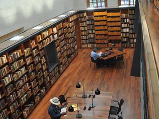 Biblioteca Alí Chumacero, José Vigil Arquitectos José Vigil Arquitectos ห้องทำงาน/อ่านหนังสือ