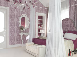 "Элегантная классика ", Samarina projects Samarina projects Classic style bedroom
