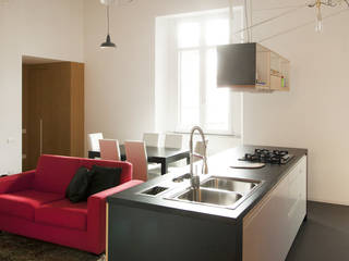 Casa p2.2, studiorestart studiorestart Modern kitchen