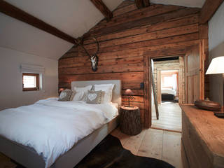 Objekt 322, meier architekten zürich meier architekten zürich Country style bedroom Wood
