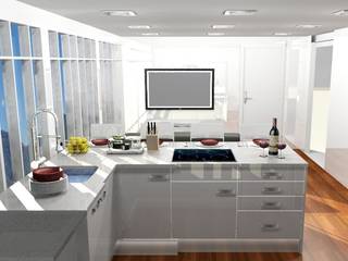 COCINA, ARCE FLORIDA LLC ARCE FLORIDA LLC Cuisine moderne Bois Effet bois