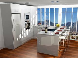 COCINA, ARCE FLORIDA LLC ARCE FLORIDA LLC Cuisine moderne Bois Effet bois