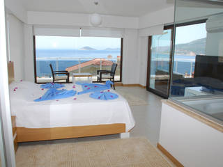 VILLA SELIN, SAYTAS SABUNCUOGLU YAPI VE TIC.LTD.STI. SAYTAS SABUNCUOGLU YAPI VE TIC.LTD.STI. Modern style bedroom