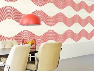 Wallcovering, magnetto lifestyle magnetto lifestyle Murs & Sols modernes Papier peint