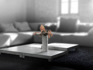 Concrete lounge table "Platt(z)", Betoniu GmbH Betoniu GmbH Minimalist dining room