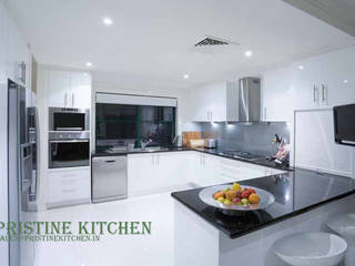 3D kitchen Designs, Pristine Kitchen Pristine Kitchen Cocinas de estilo moderno