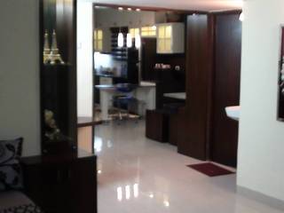 Miyapur Apartment, wynall interiors wynall interiors Ruang Keluarga Modern