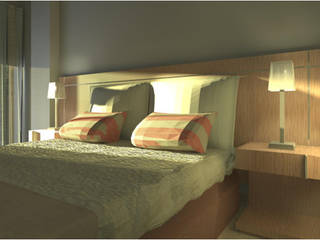 Joana Neto | Interiores 모던스타일 침실