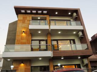 AravaliHills Luxury Floors - 1, INXUS Constructions INXUS Constructions Casas modernas