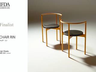 CHAIR RIN, isDesign isDesign Phòng ăn phong cách chiết trung Gỗ Wood effect