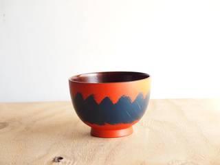 URUSHI Tableware, 漆モノNUKU ‐Urushi Art Lab NUKU‐ 漆モノNUKU ‐Urushi Art Lab NUKU‐ Modern style kitchen Wood Wood effect