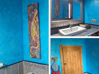 Pintura decorativa, Trestepintan Trestepintan Modern Banyo