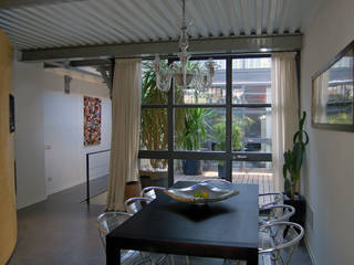 Loft a Milano, blueArch blueArch Kitchen