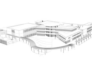 ENSEIGNEMENT - LYCEE PROFESSIONNEL ROMAIN ROLLAND, STUDIO D'ARCHITECTURE RANSON-BERNIER STUDIO D'ARCHITECTURE RANSON-BERNIER 商業空間