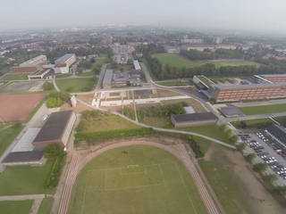 ENSEIGNEMENT - CITE SCOLAIRE SUD, STUDIO D'ARCHITECTURE RANSON-BERNIER STUDIO D'ARCHITECTURE RANSON-BERNIER Commercial spaces