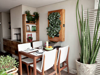 Vanderlei, Camila Vicari Arquitetura da Paisagem Camila Vicari Arquitetura da Paisagem Modern Dining Room