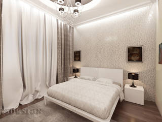 Квартира на Королевских Виноградах в Праге., ISDesign group s.r.o. ISDesign group s.r.o. Eclectic style bedroom