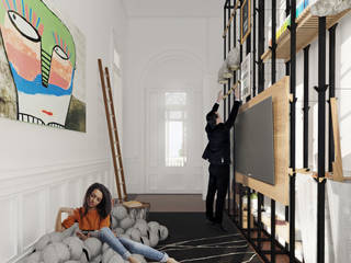 Proyecto interior, Casa FOA., DOD studio DOD studio Спальня