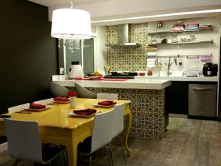 Apartamento Mooca, Politi Matteo Arquitetura Politi Matteo Arquitetura ห้องทานข้าว