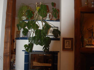 Räume mit rustikalen Holzbalken, Antikholzbau & Dachdeckerei Symank Antikholzbau & Dachdeckerei Symank Rustic style living room