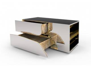 LAPIAZ Nightstand By Boca do Lobo, Be-Luxus Be-Luxus غرفة نوم