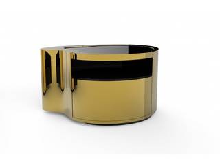 WAVE Nightstand By Boca do Lobo, Be-Luxus Be-Luxus غرفة نوم