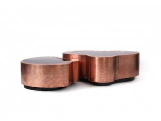 WAVE Table (Big) copper By Boca do Lobo, Be-Luxus Be-Luxus Salones de estilo moderno
