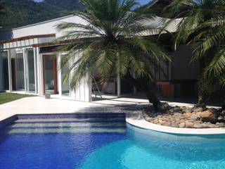 CASA NJS | Angra dos Reis, BRUNA BRAMBILLA | arquitetura+interiores BRUNA BRAMBILLA | arquitetura+interiores บ้านและที่อยู่อาศัย