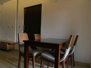 Thane Apartment., The design house The design house Modern Dining Room