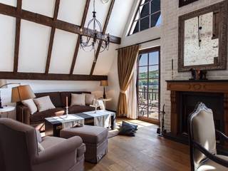 Otel ve villa kompleksi proje ve uygulama, Ditto Mimarlık & Tasarım Boutique Ditto Mimarlık & Tasarım Boutique Kırsal Oturma Odası Ahşap Ahşap rengi