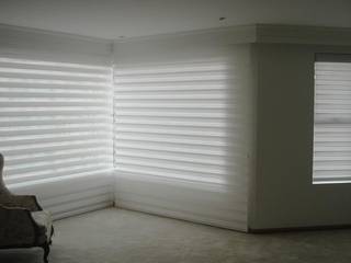 Cortinas, ARCOIRIS DECORACION ARCOIRIS DECORACION Окна и двери в стиле модерн