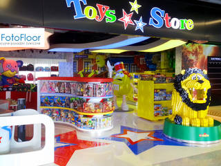 Posadzka graficzna - Toys Store, FotoFloor FotoFloor مساحات تجارية