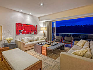 Departamento Parque Reforma , Lopez Duplan Arquitectos Lopez Duplan Arquitectos Modern Living Room