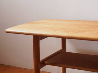 テーブル, BELKA BELKA Гостиная в скандинавском стиле Дерево Эффект древесины