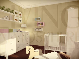 O quarto da Eva, Living Atmosphere Kids Living Atmosphere Kids Modern nursery/kids room