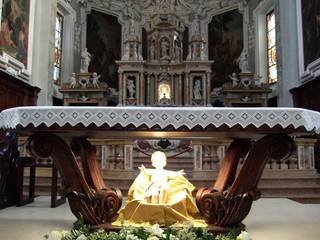 chiesa Santa Maria del Carmine a Rovereto Tn, masetto snc masetto snc مساحات تجارية