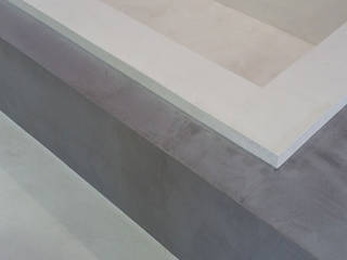 Pavimenti in resina Infinity Indoor ad alta resistenza, Pavimento Moderno Pavimento Moderno 現代浴室設計點子、靈感&圖片 水泥