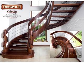 Schody Drewpol II, Drewpol II Drewpol II Classic corridor, hallway & stairs Wood Wood effect