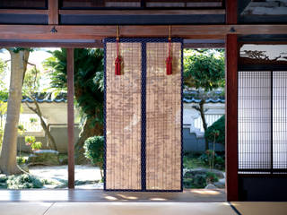 Yame Sudare Yahime 株式会社鹿田産業 SHIKADA SANGYO INC. Asian style living room Bamboo Beige Accessories & decoration