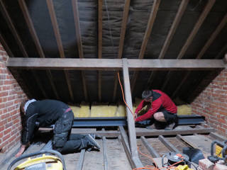 Loft Conversion Sequence, Victorian Terrace Walk-In, Golden Triangle, Norwich, Paul D'Amico Remodels Paul D'Amico Remodels Chambre originale