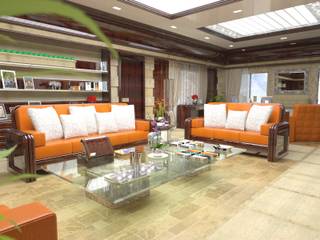 Residenza Nigeria - Partnership Stefano Ricci, Luca Dini Design Luca Dini Design Klasyczny salon