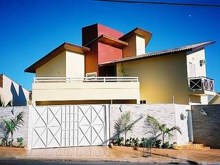 residencia familiar, Jorge Guizelini Arquitetura Jorge Guizelini Arquitetura Casas modernas: Ideas, diseños y decoración