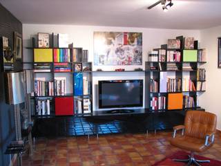 Bibliothèque, Dalimier Dalimier Modern living room