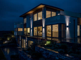 New Contemporary House, Polzeath, Cornwall, Arco2 Architecture Ltd Arco2 Architecture Ltd Rumah Modern