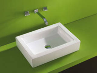 PRODUCTOS, D + R DISSENY I REFORMES D + R DISSENY I REFORMES Phòng tắm phong cách hiện đại Sinks