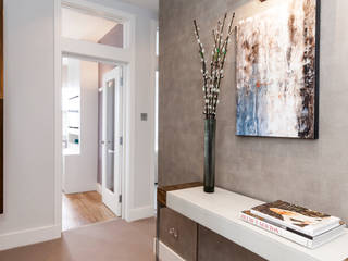 Fulham Penthouse, Yohan May Design Yohan May Design Modern Corridor, Hallway and Staircase